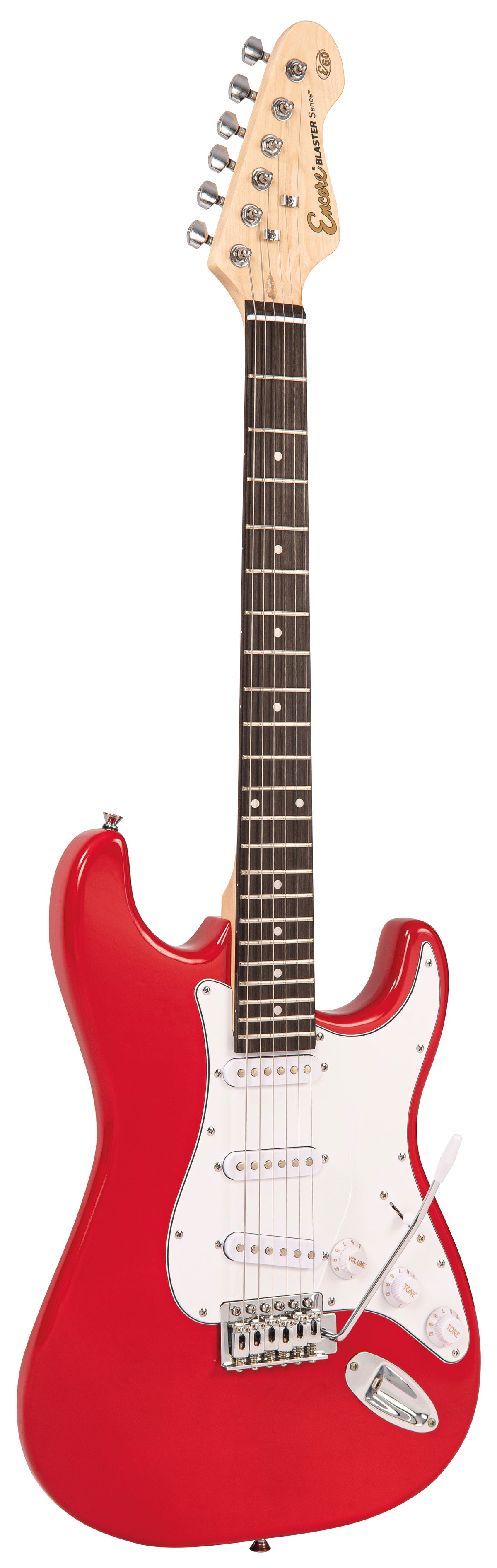 Encore Blaster E60 Electric Guitar Pack ~ Gloss Red
