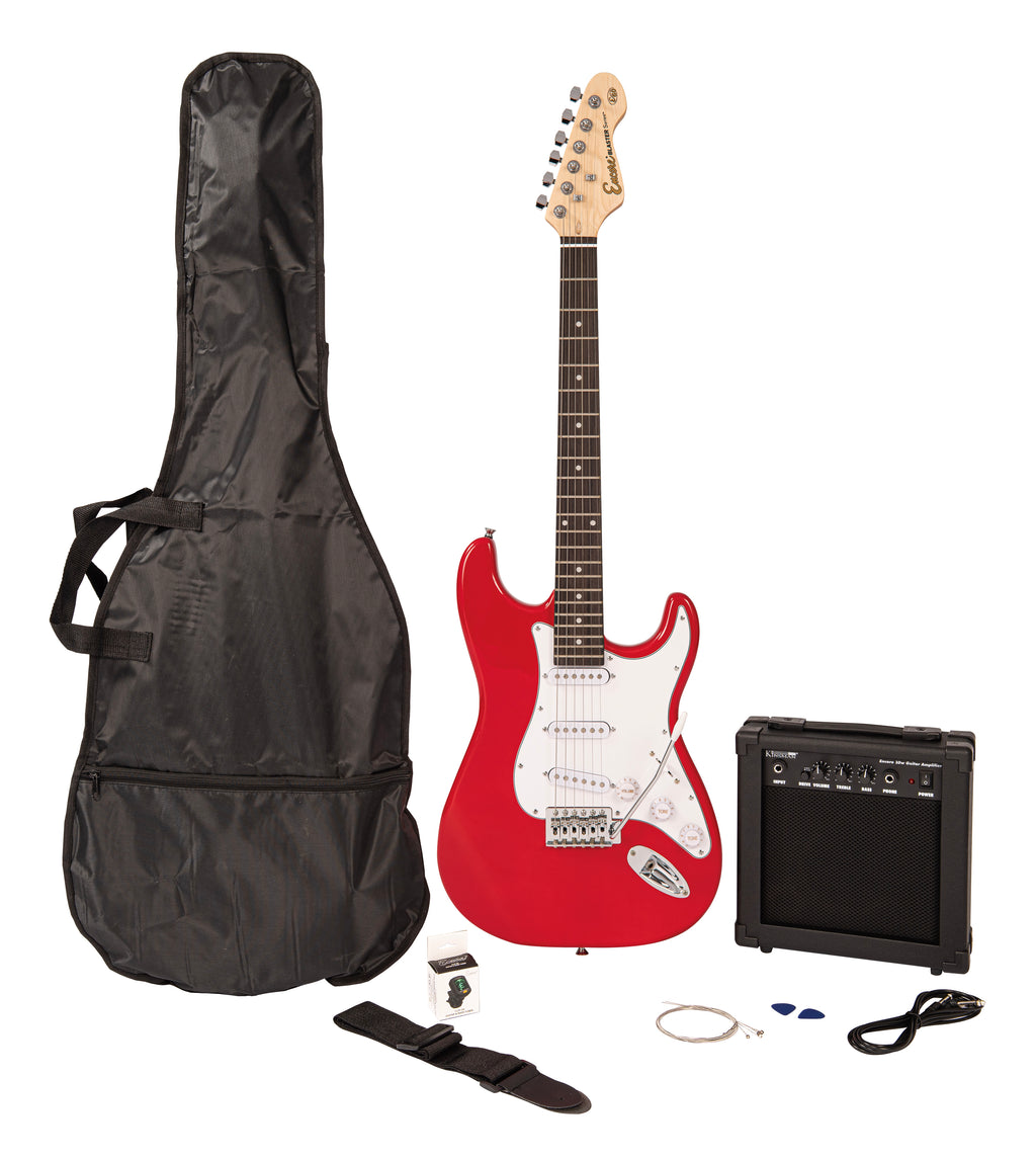 Encore Blaster E60 Electric Guitar Pack ~ Gloss Red