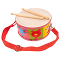 PP World 'Early Years' Wooden Drum ~ Animals